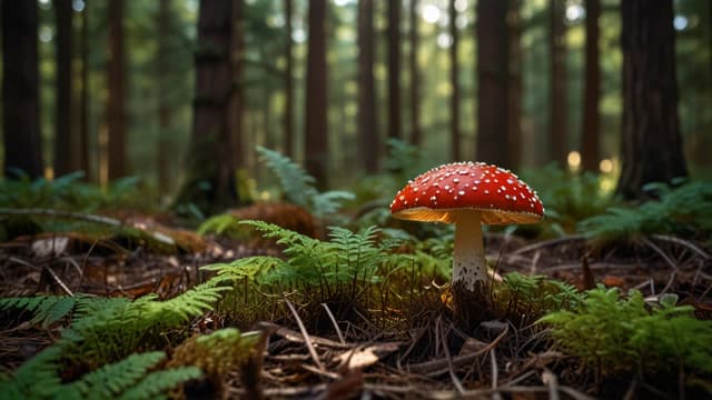 Czerwony muchomor: Piękny i śmiertelnie niebezpieczny grzyb leśny