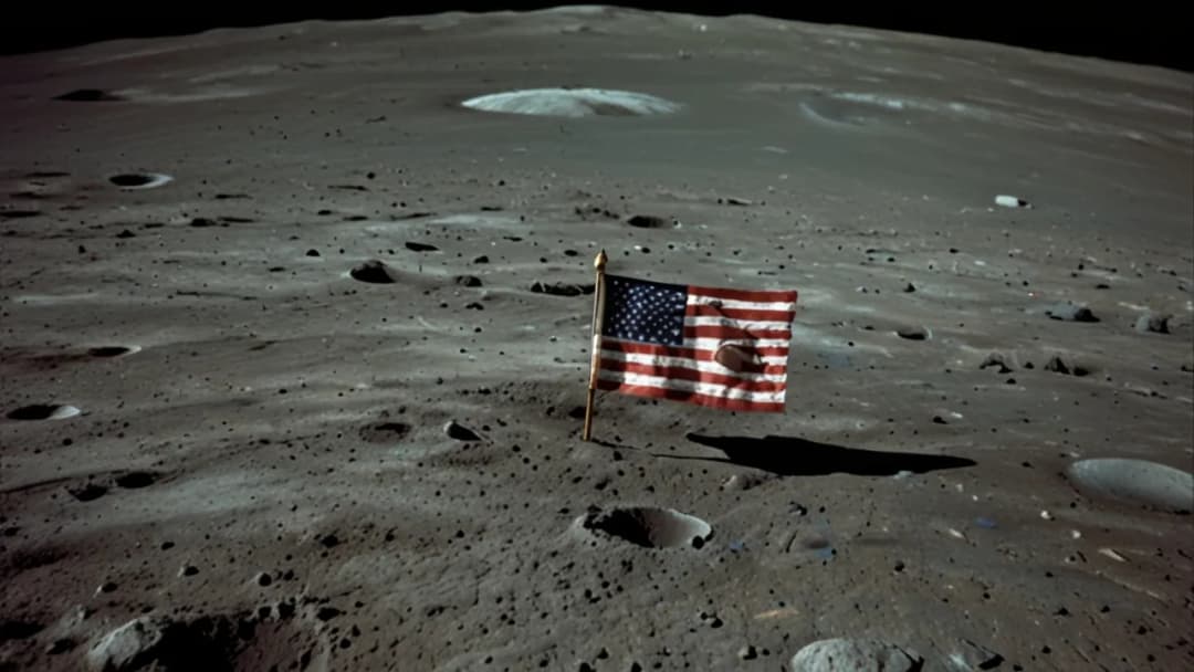 Flaga na Księżycu! Oto historia symbolicznego podboju kosmos
