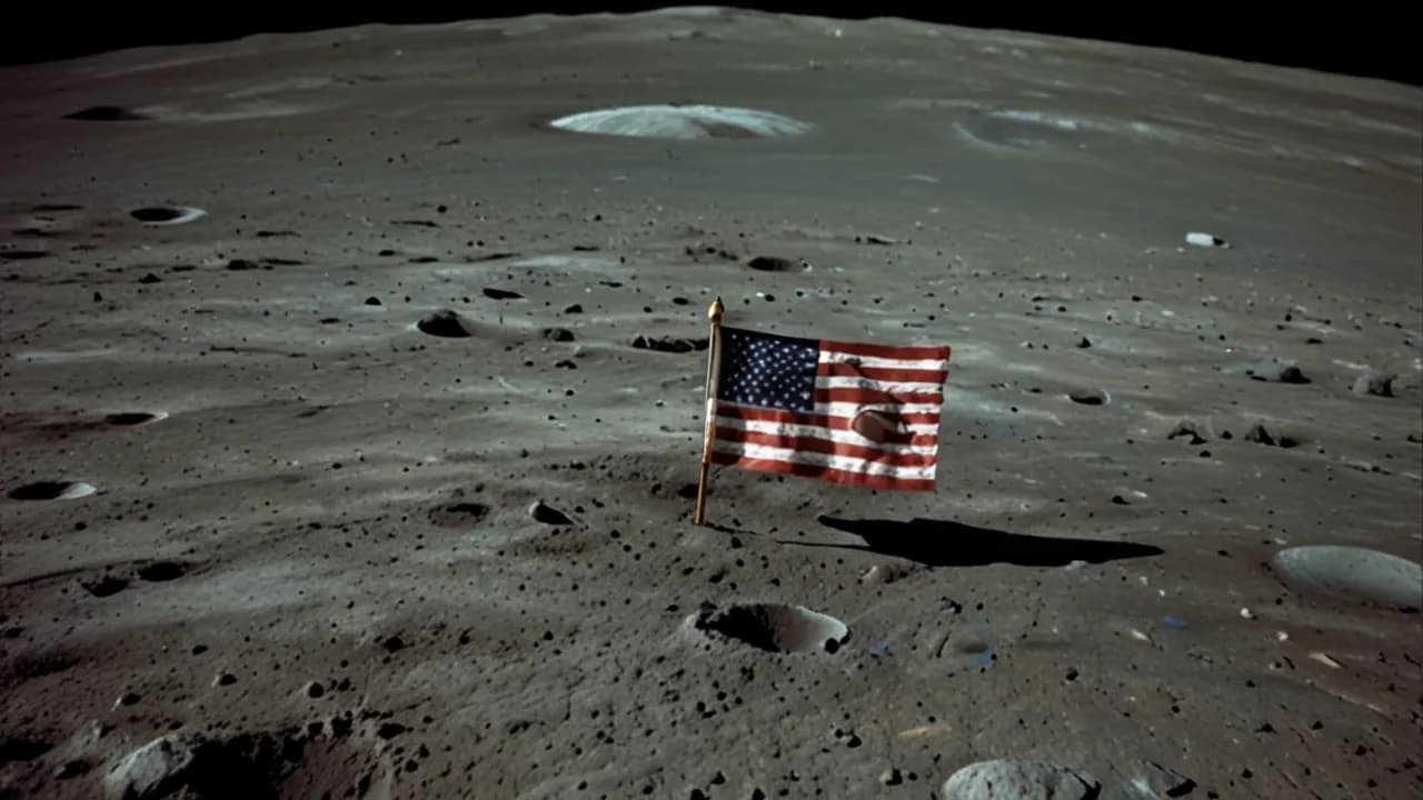 Flaga na Księżycu! Oto historia symbolicznego podboju kosmos