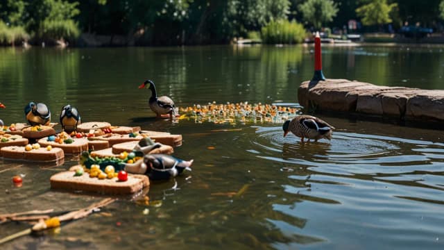 Czym karmić dzikie kaczki w parku? Odpowiedź zaskoczy miłośników