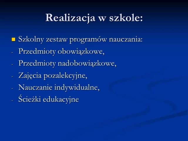 Nauczanie indywidualne: jakie przedmioty są obowiązkowe i jak je dostosować?