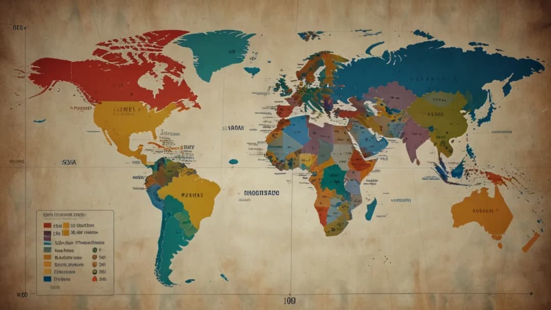 Mapy kłamią? Odkrywamy aż 5 niespodzianek o rozmiarach państw