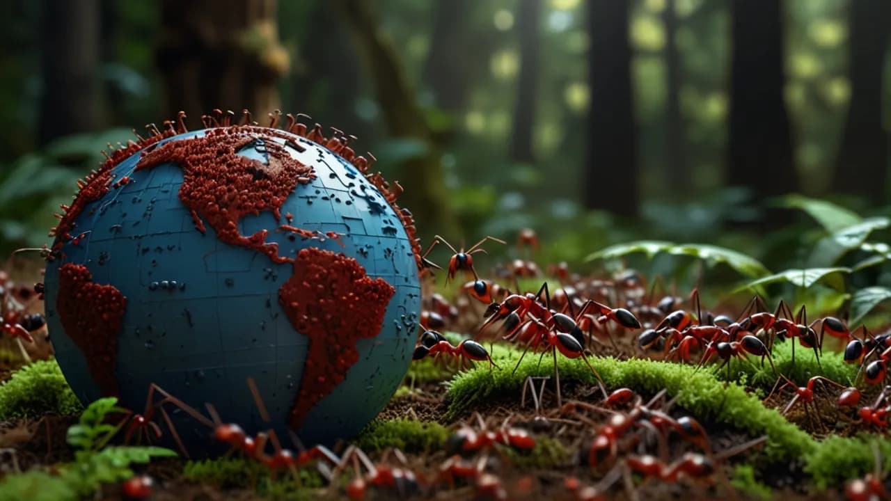 Ile mrówek żyje na świecie? Liczba, która wprawia w osłupienie!