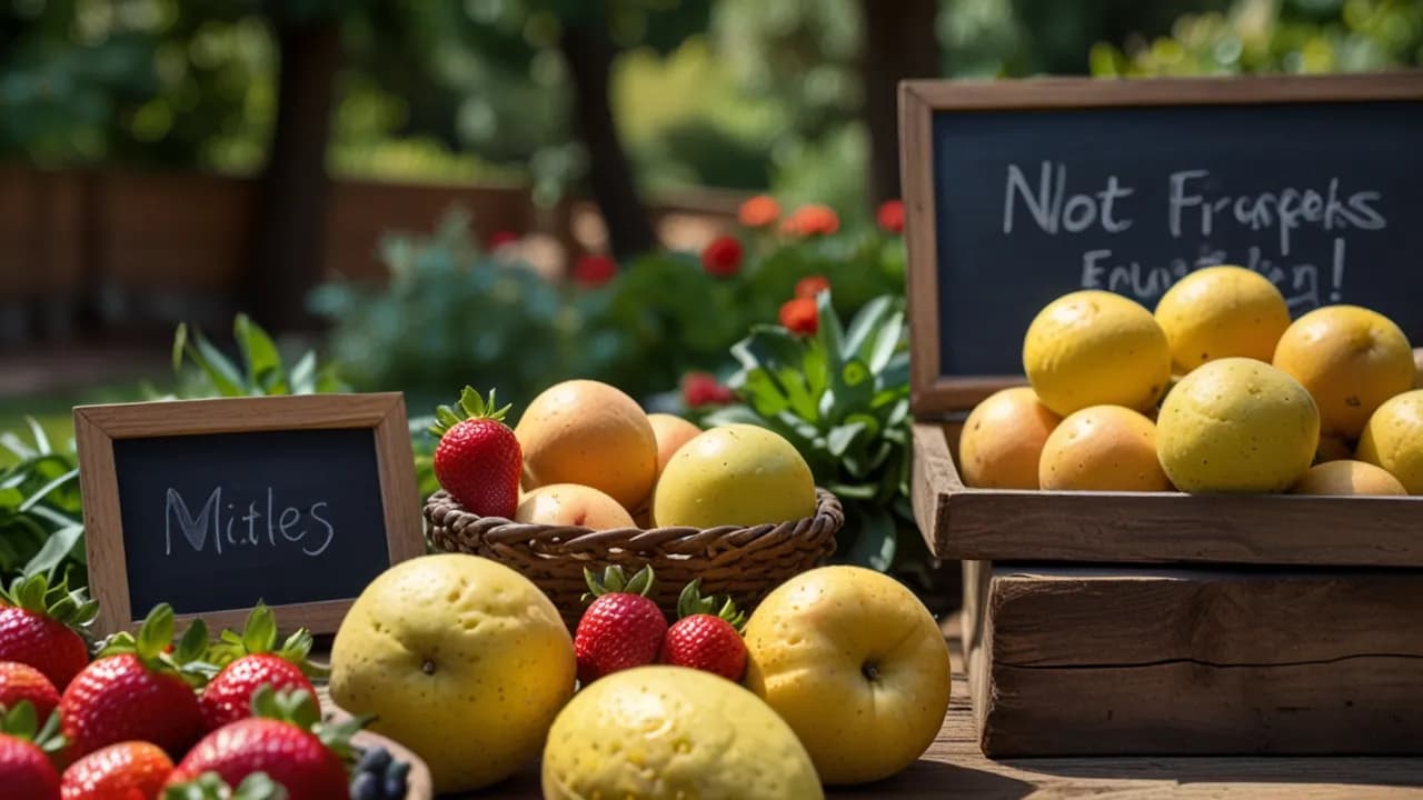 Owoce, które nie rosną na drzewach: 9 zaskakujących przykładów