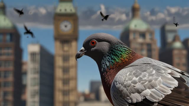 Jak widzą gołębie? Wielkie sekrety wzroku, które Cię zadziwią