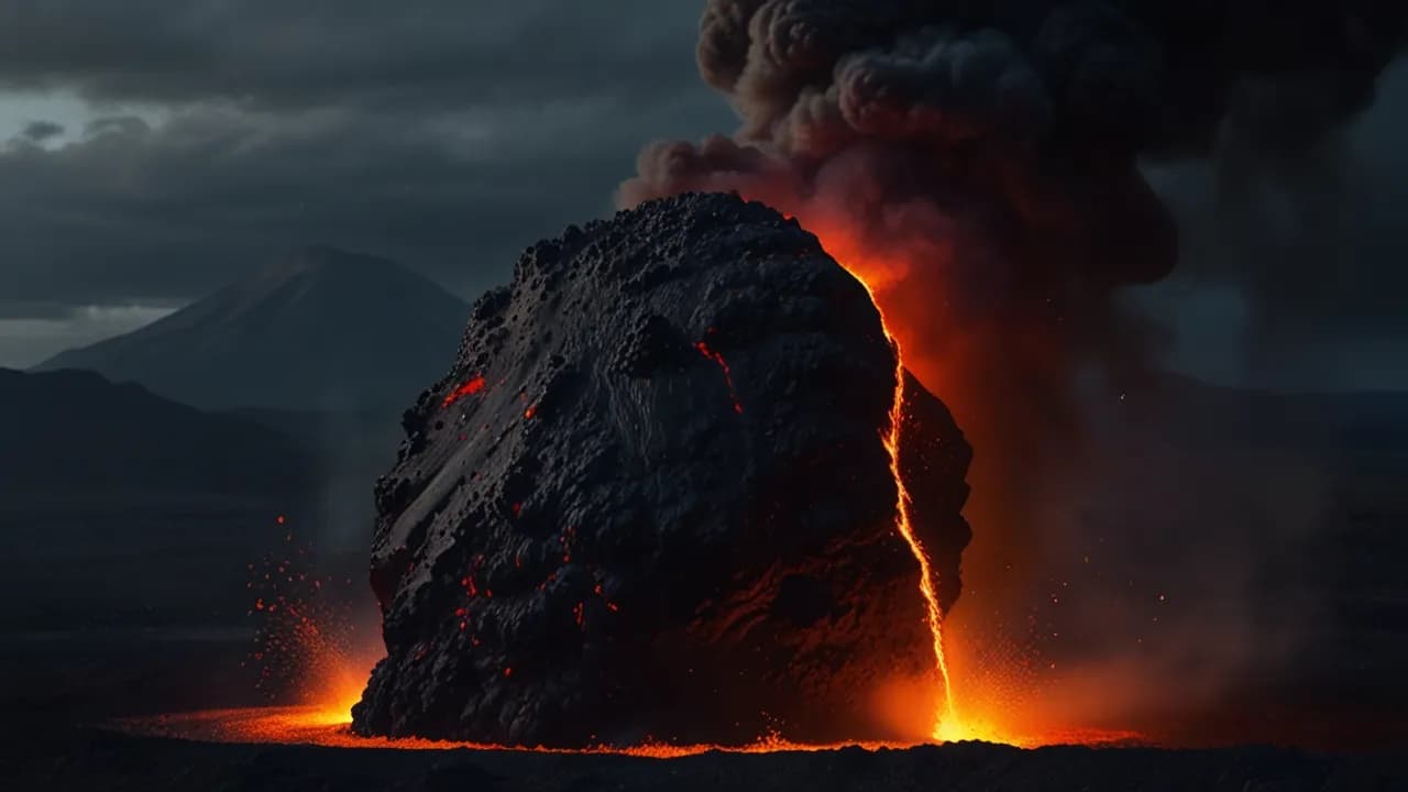 Bomba wulkaniczna: Jak powstaje ten niezwykły twór geologiczny?