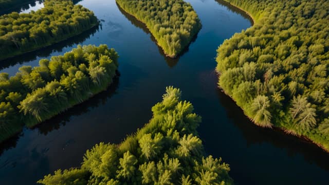 Bifurkacja rzek to fascynujący fenomen natury, którego nie znałeś